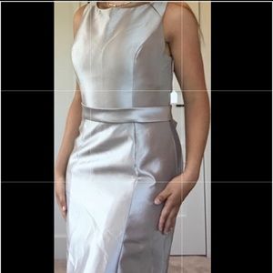 Gray Satin Dress (Never Worn!)